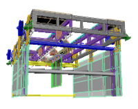 Graphic showing flat plate experimental set-up.